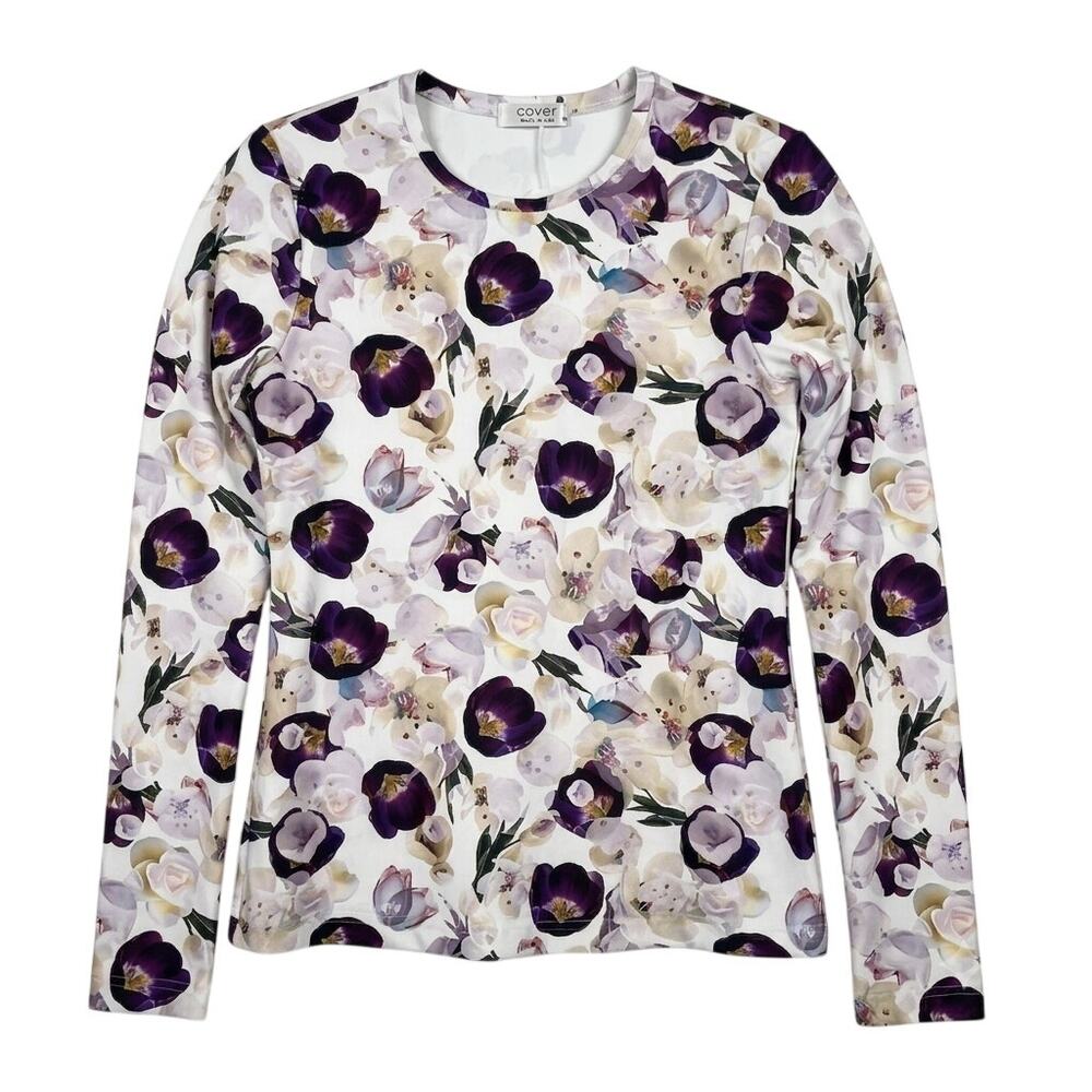 Cover Swim Floral Long Sleeve Top Size XS
